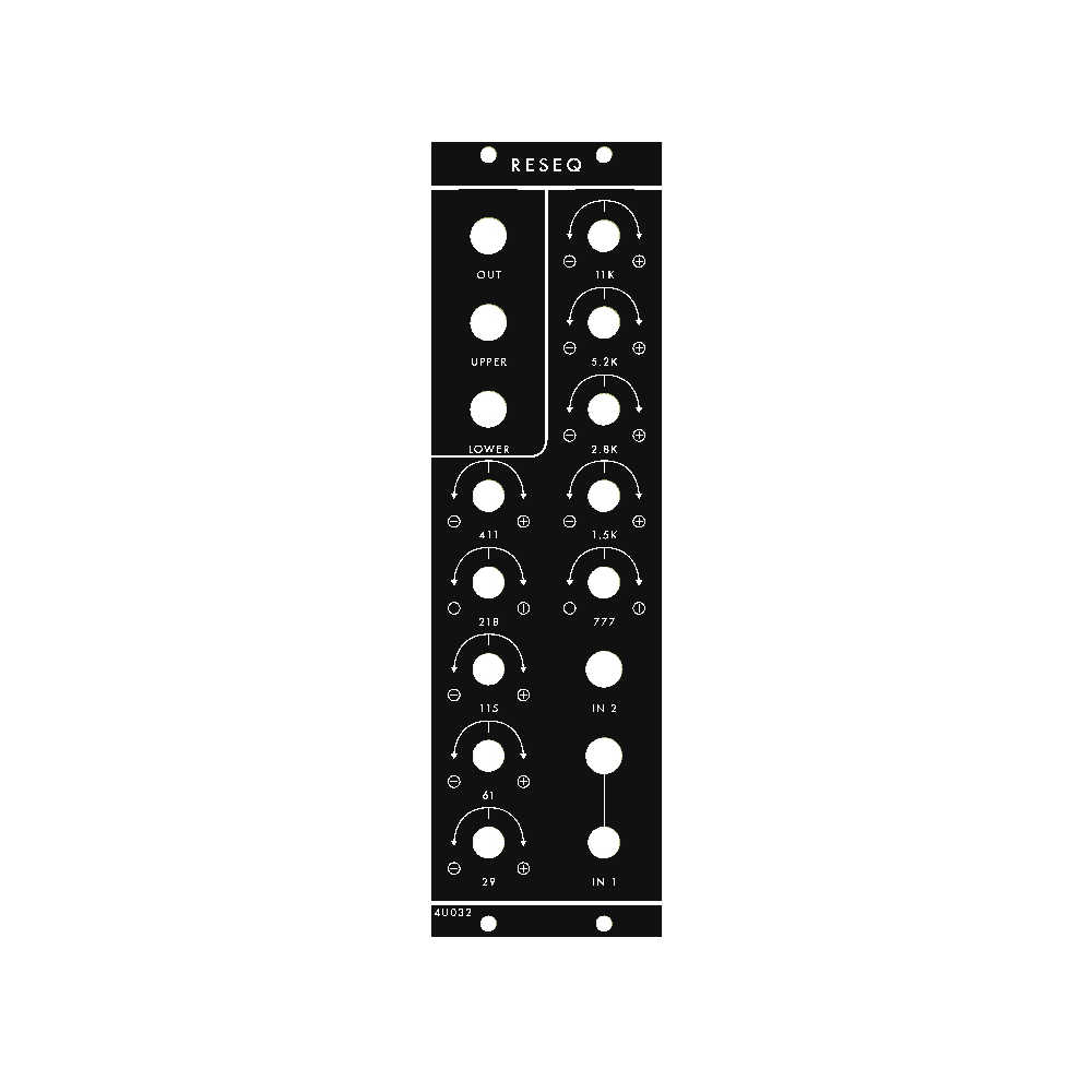 4U032 - ResEQ panel