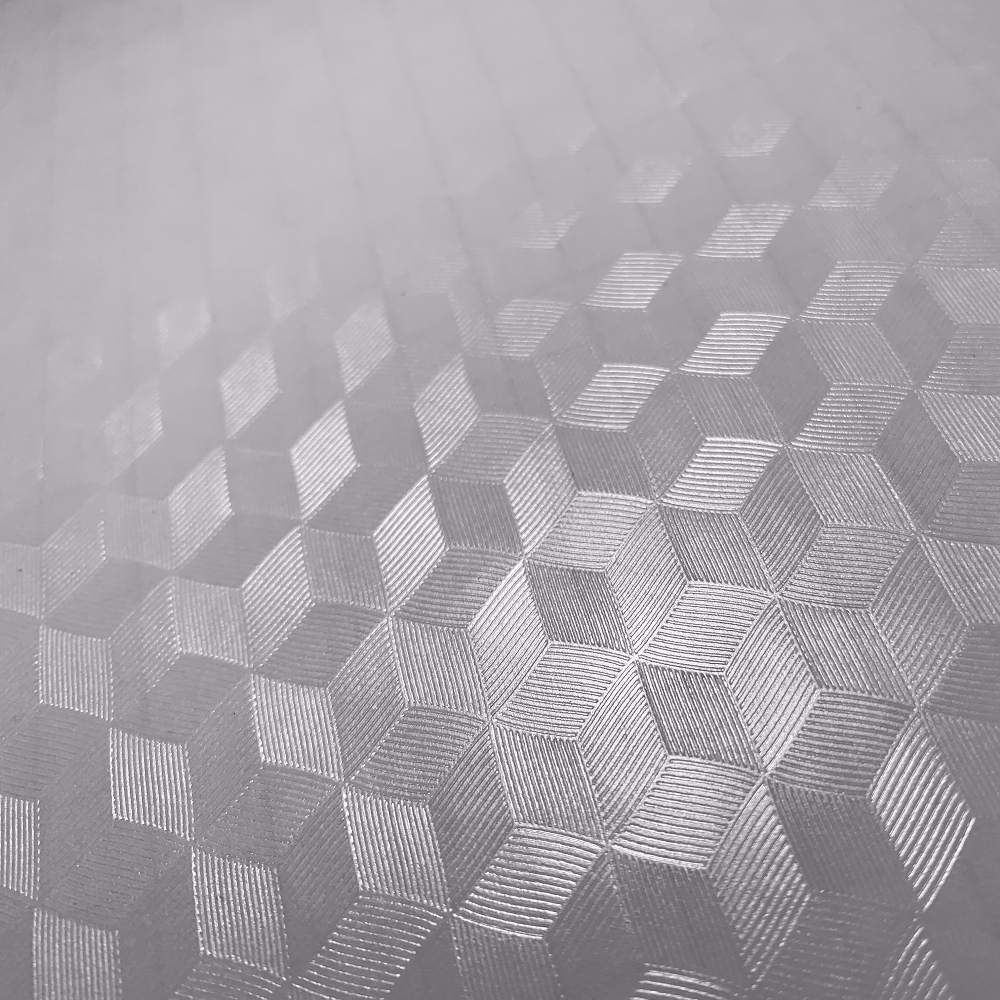 Textured self adhesive foil - "Cubes"