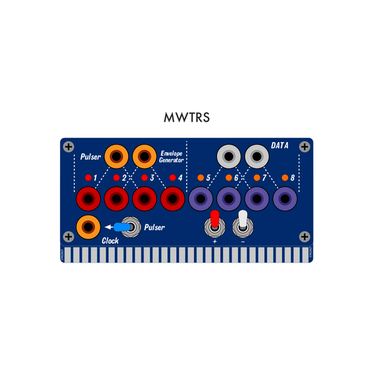 MWTRS - shift register based pulse sequencer for the Music Easel