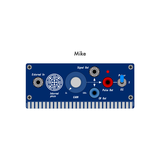 Mike - contact microphone preamp card for the Music Easel